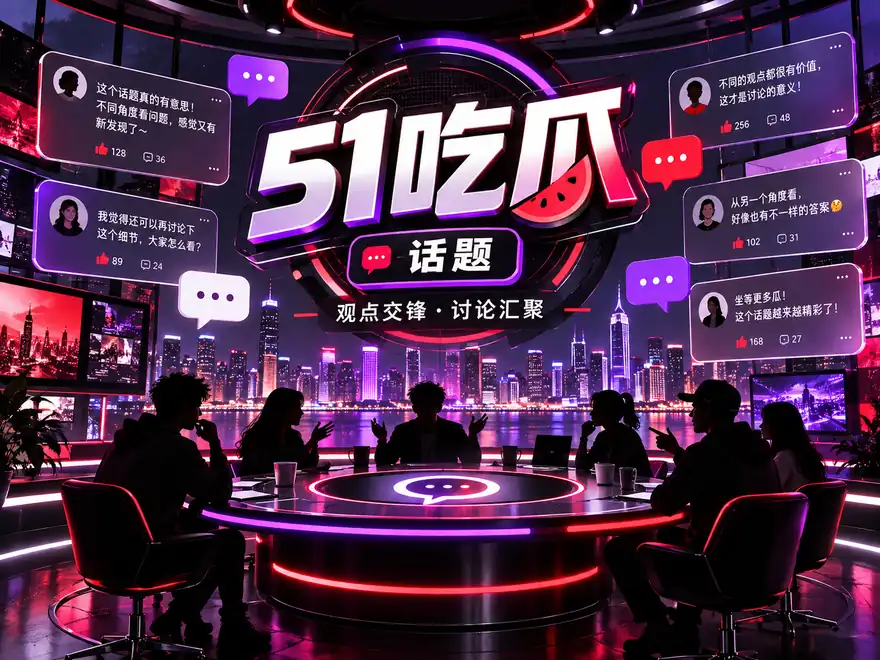 公共观察讨论主题画面
